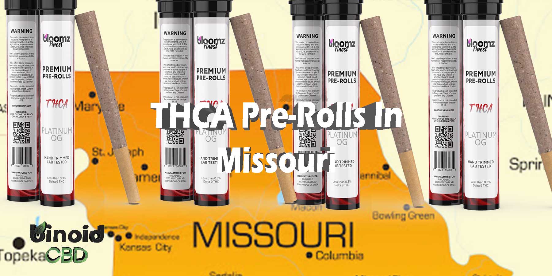 THCA Pre Rolls In Missouri THCA Hemp Flower Indica Where To Get Near Me Best Place Lowest Price Coupon Discount Strongest Brand Bloomz
